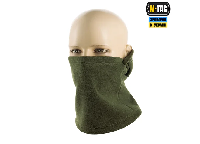 Балаклава-ніндзя M-Tac Elite фліс (320г/м2) Army Olive Фото 2